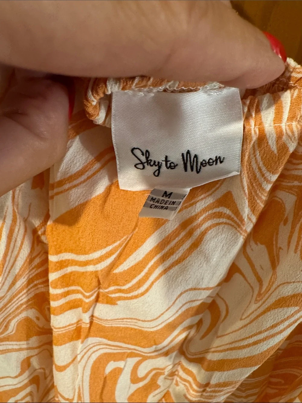 Sky To Moon stylish orange